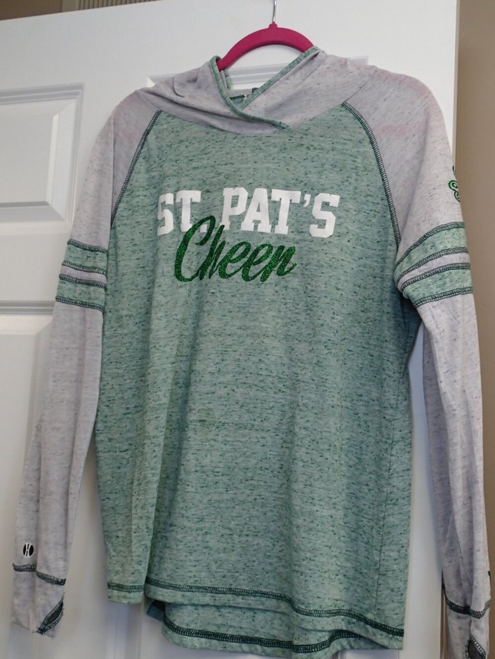 St. Pat's Cheer Long Sleeve Shirt Size Ladies XL